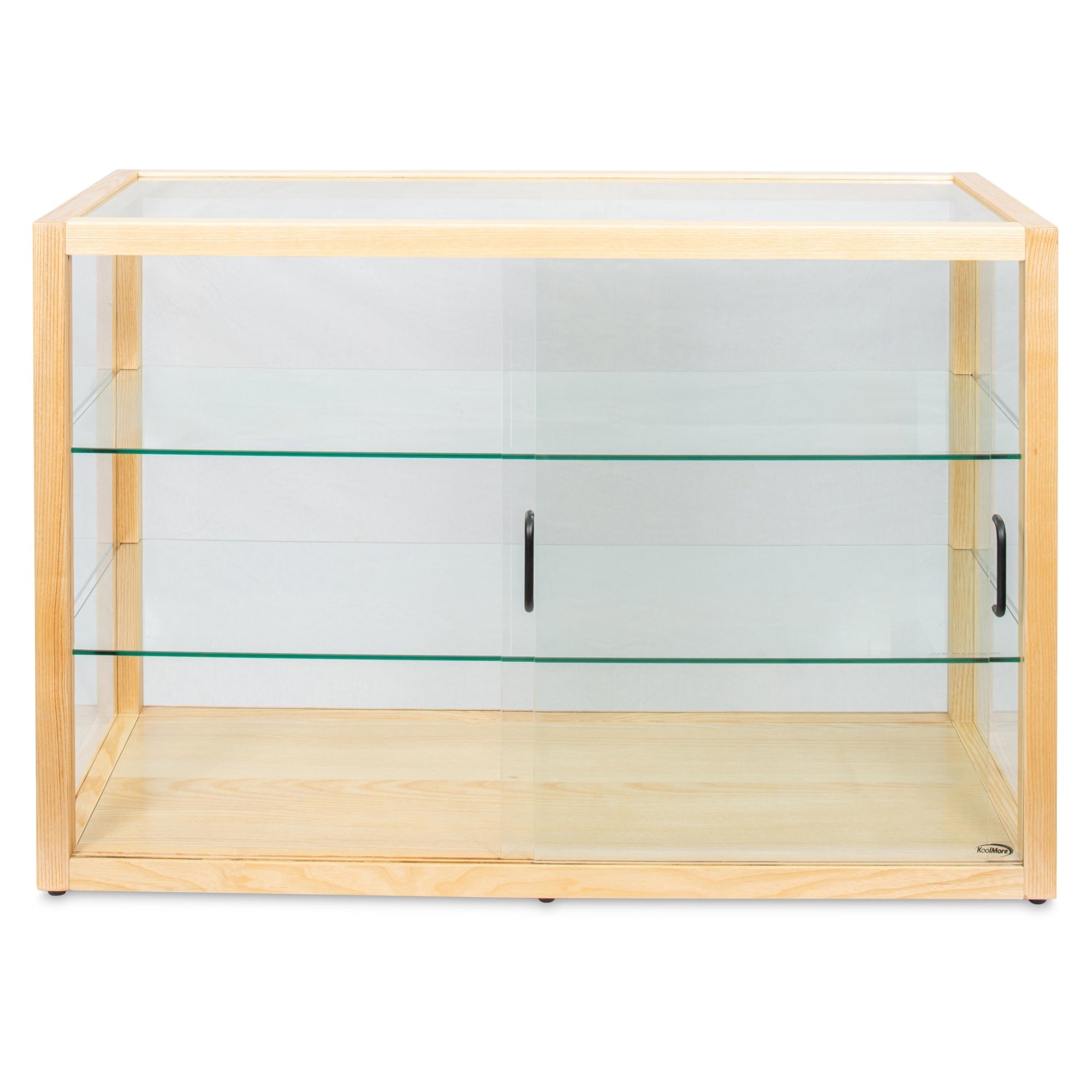 42 in. Artisan Wooden Bakery Horizontal Display Case in Beige