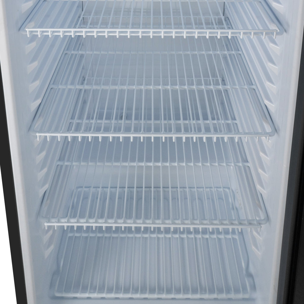23 in. 12.4 cu. ft. Commercial Merchandiser Refrigerator with LED Colored Lights, ETL Listed