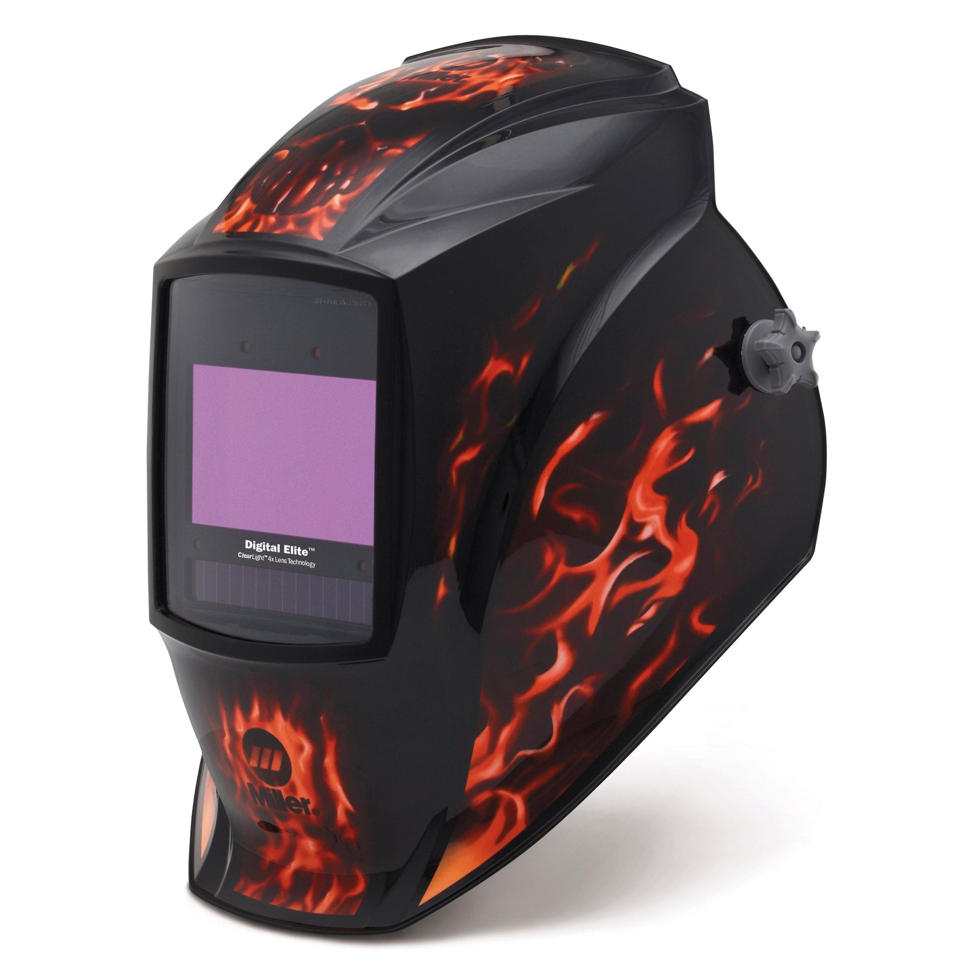 Miller Digital Elite Welding Helmet w/ Clear Light 4x, Inferno - 296772