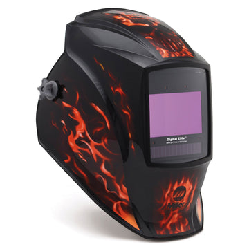 Miller Digital Elite Welding Helmet w/ Clear Light 4x, Inferno - 296772