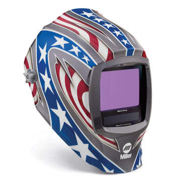 Miller Digital Infinity Welding Helmet w/ ClearLight 4x Lens, Stars & Stripes- 296780