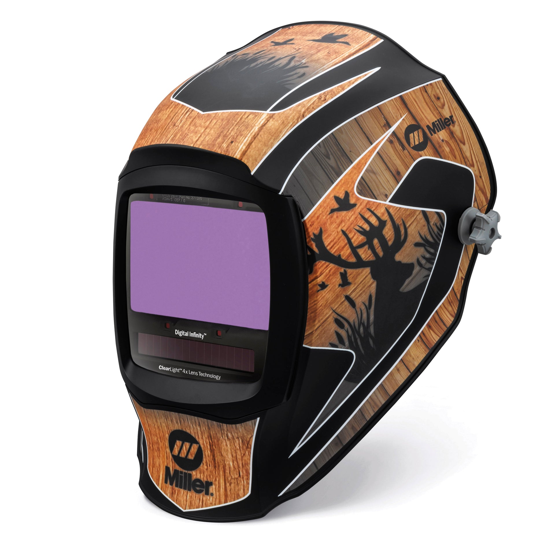 Miller Digital Infinity Welding Helmet w/ ClearLight 4x Lens, Outdoorsman - 296783