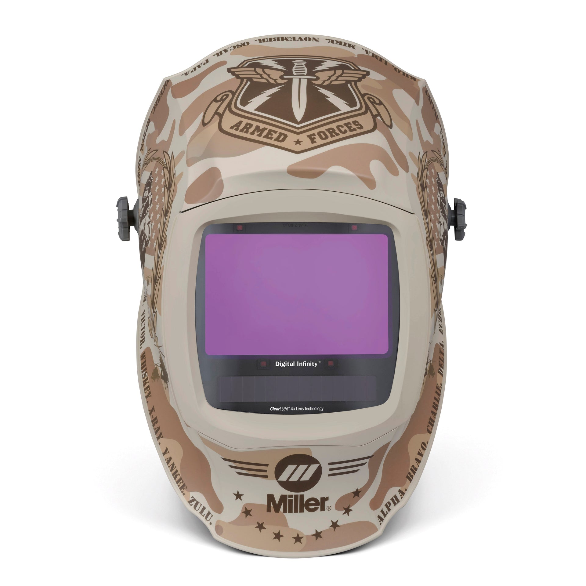 Miller Digital Infinity Welding Helmet w/ ClearLight 4x Lens, Honor- 296785