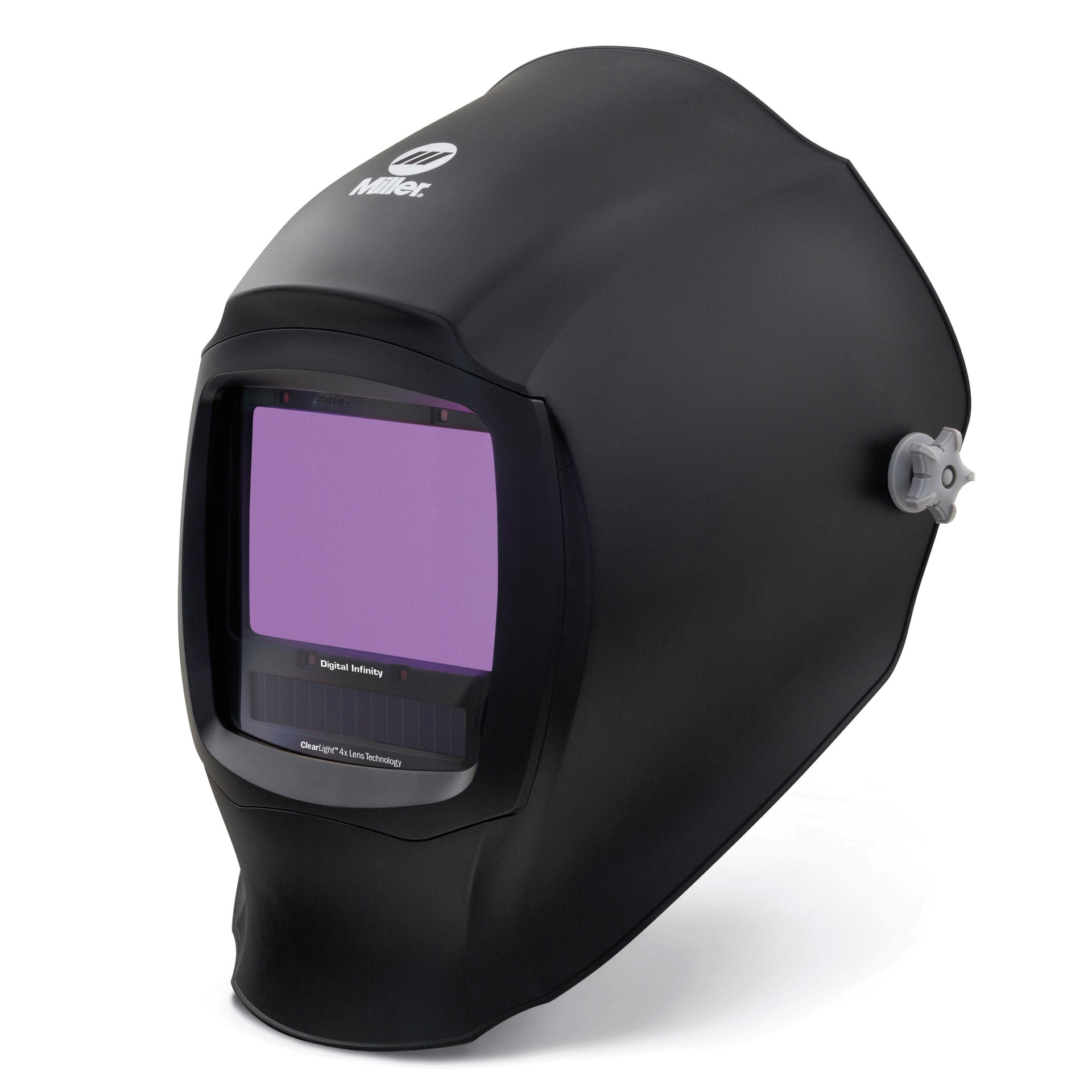 Miller Digital Infinity Welding Helmet w/ ClearLight 4x Lens, Black- 296786