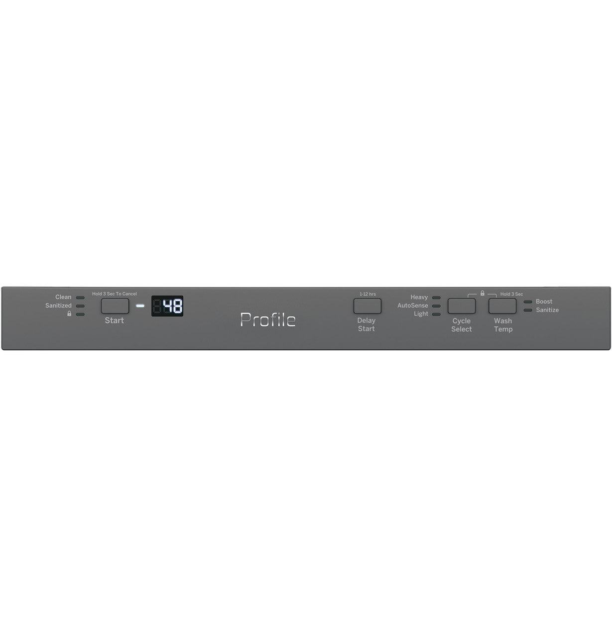 GE Profile™ ENERGY STAR® 18" ADA Compliant Stainless Steel Interior Dishwasher with Sanitize Cycle