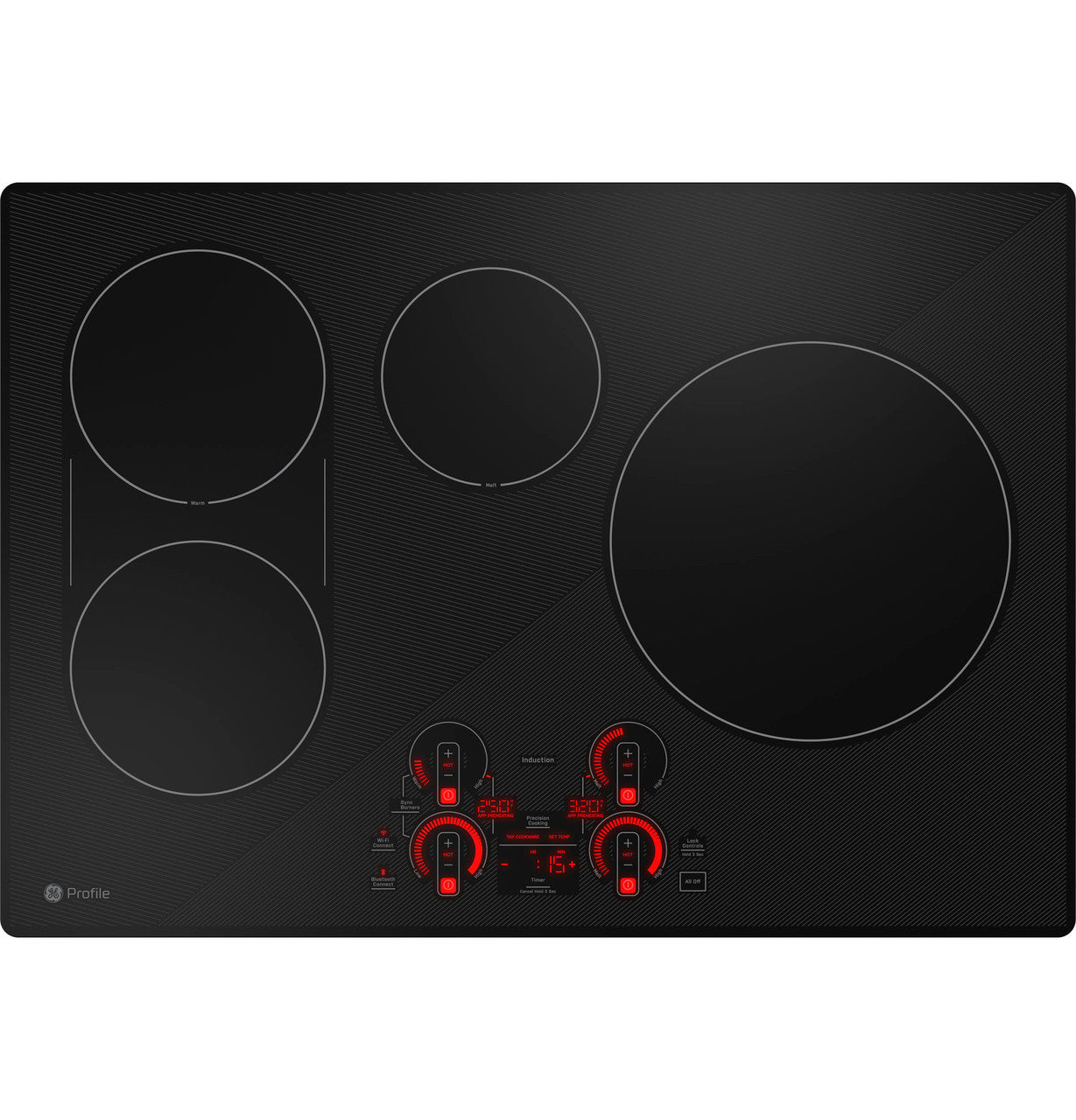 GE Profile™ ENERGY STAR® 30" Built-In Touch Control Induction Cooktop