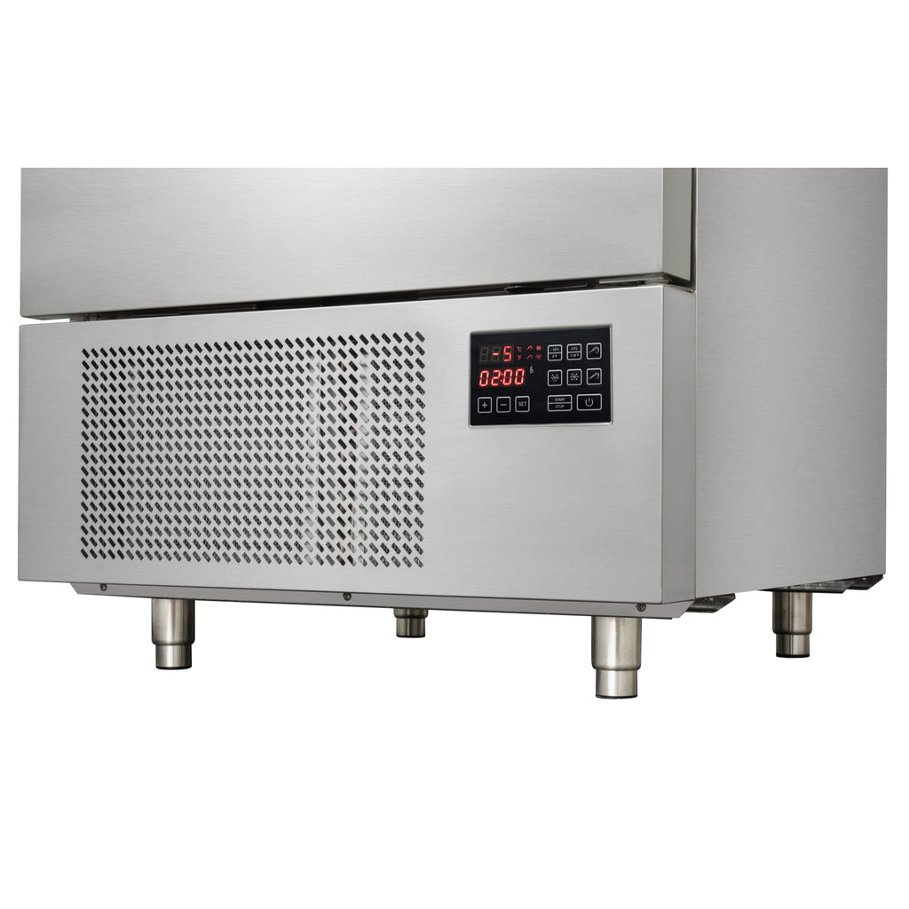 31 in. 10 Full-Size Pan Commercial Reach-In Blast Chiller, 88 lbs Rapid Chill / 77 lbs. Rapid Freeze in Stainless-Steel