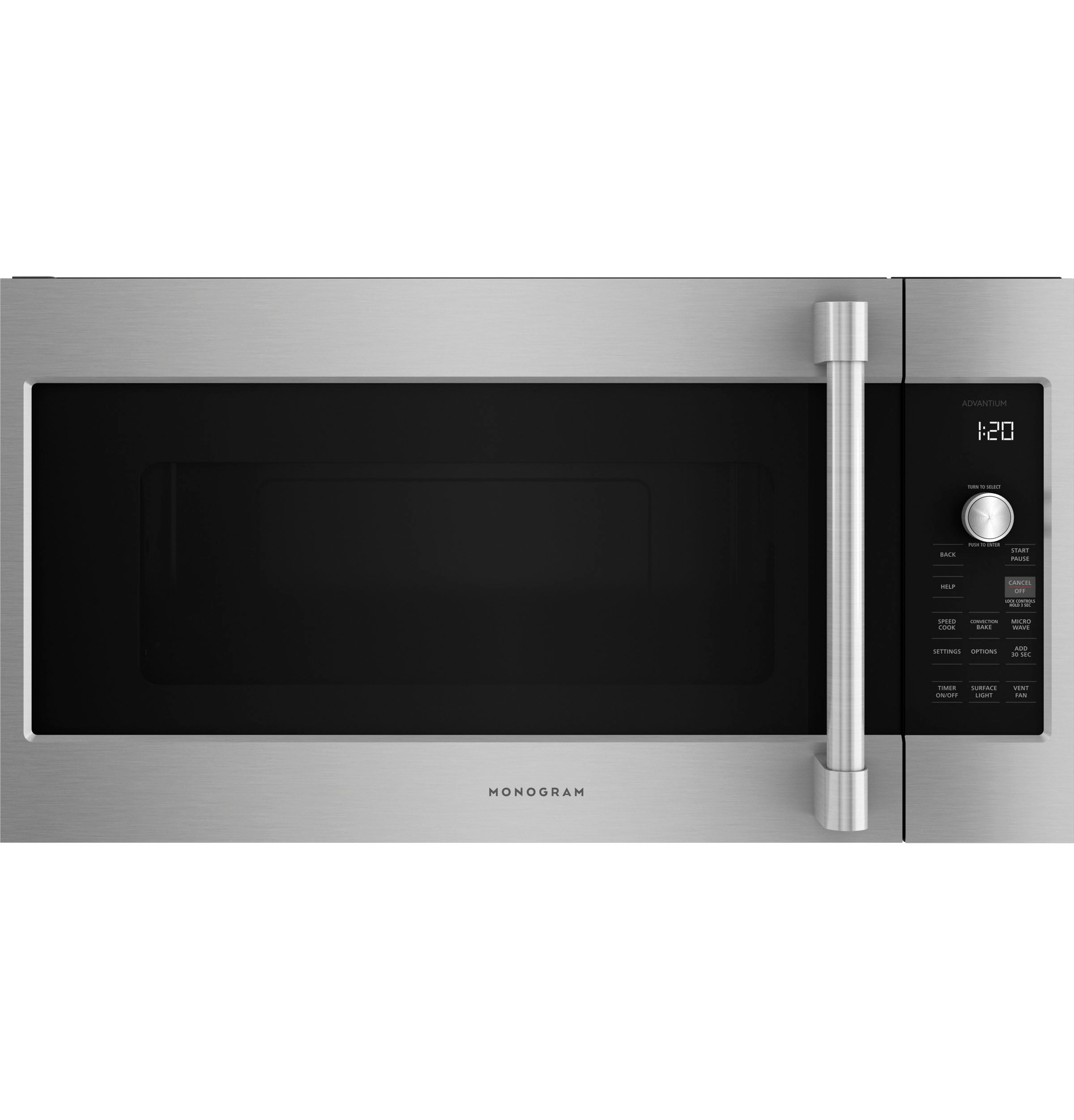 Monogram Statement Above-the-Cooktop Speedcooking Oven with Advantium® Technology