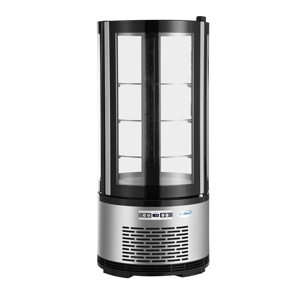 19 in. Circular Refrigerated Countertop Bakery Display Case