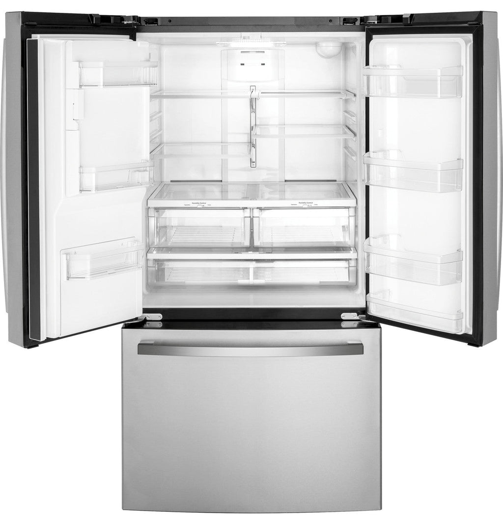 GE GE® ENERGY STAR® 20.6 Cu. Ft. Fingerprint Resistant Counter-Depth French-Door Refrigerator