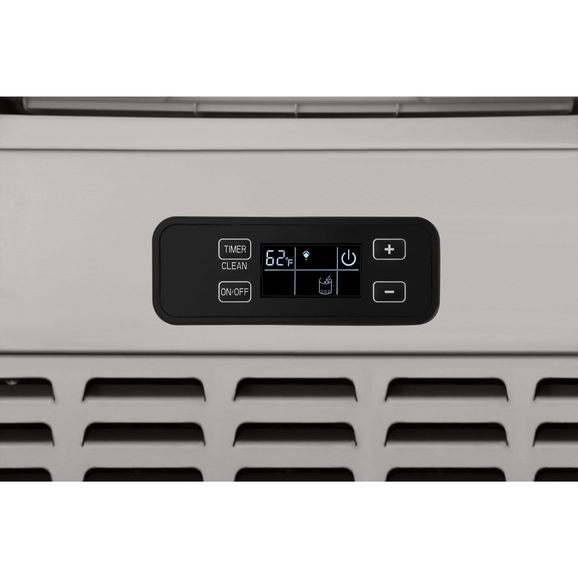 15 in. Built-in Residential Pearl Ice Nugget Maker, 66lb /day with Drain Pump in Stainless-Steel