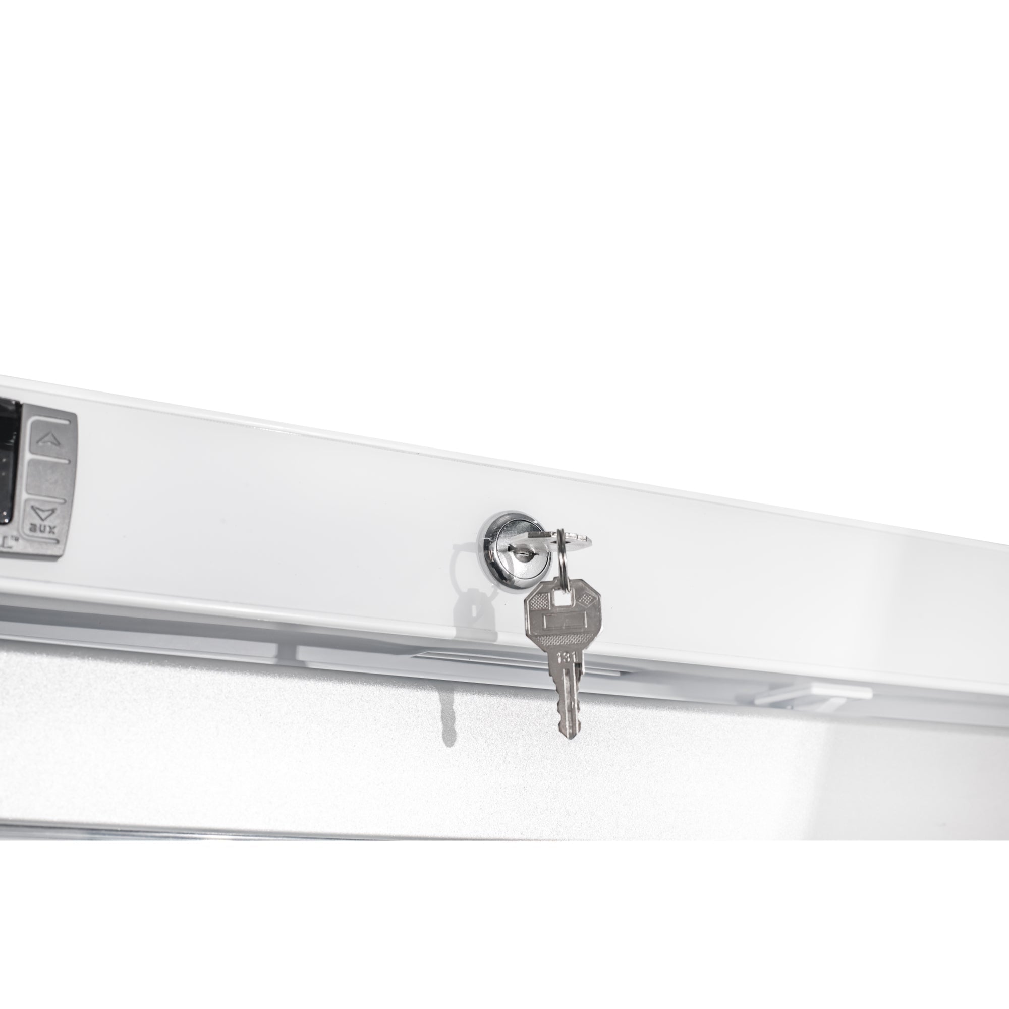 30 in. 21 cu. ft. Commercial Auto Defrost Glass Door Reach-In Freezer in White