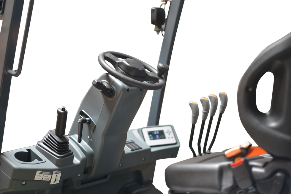 Ekko EK25GB Electric Forklift 4-Wheel 5,000 lb. Capacity 189 in. Lift Height New