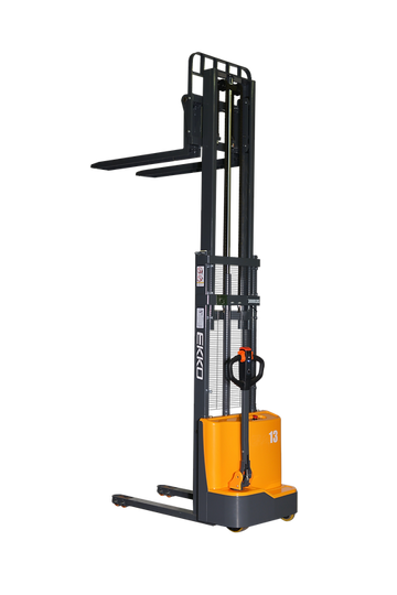 Ekko EB13CD Fork-Over Stacker Full Powered 2800 lb Capacity 118 in. Lift Height New
