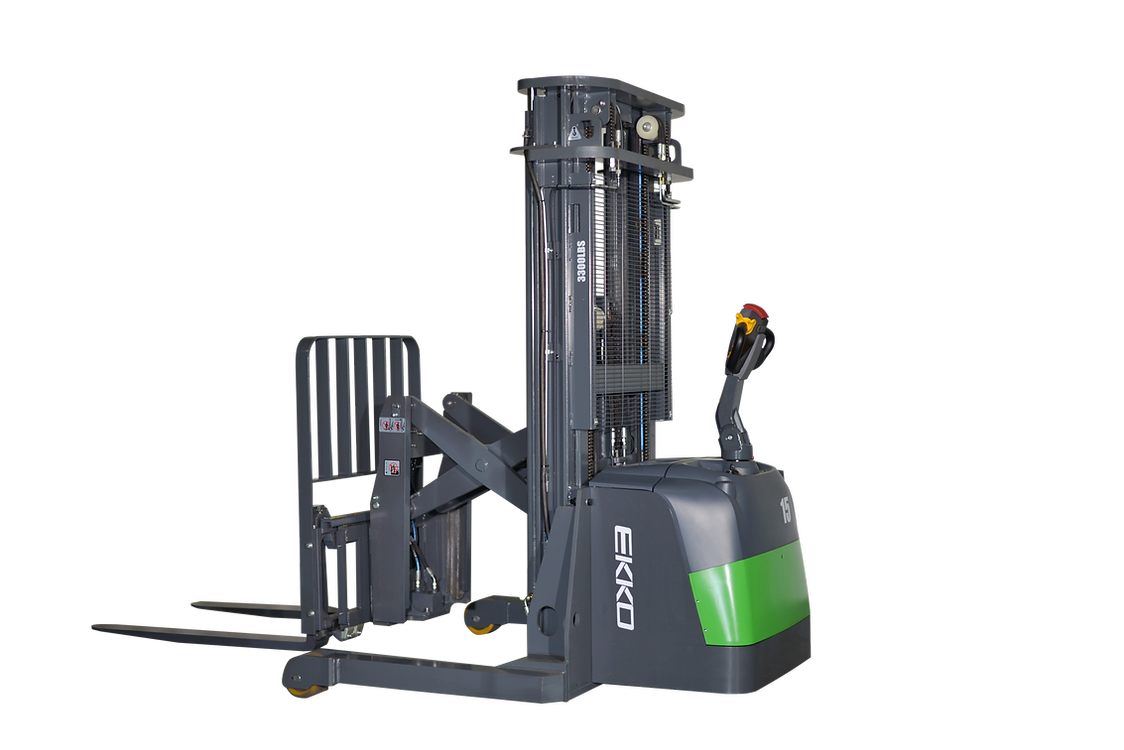 Ekko Walkie Reach Truck Lithium 216 in. Lift Height 3,300 lb. Capacity Side Shift ER15-216Li New