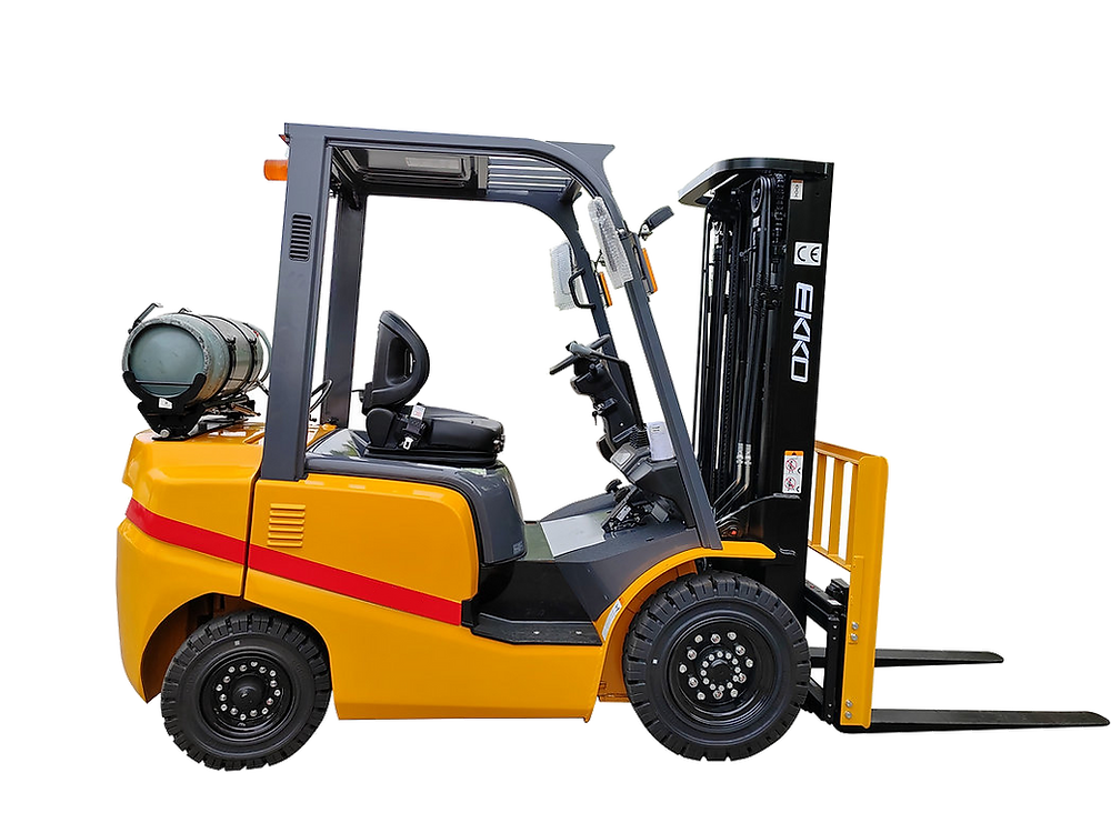 Ekko EK20TLP Forklift Propane 4,000 lb. Capacity 185 in. Lift Height Solid Pneumatic Tires New