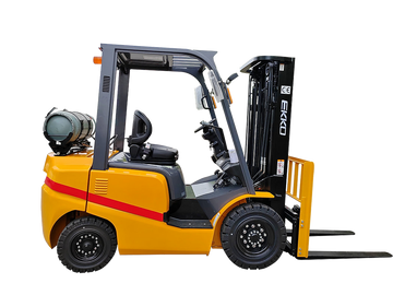 Ekko EK20TLP Forklift Propane 4,000 lb. Capacity 185 in. Lift Height Solid Pneumatic Tires New