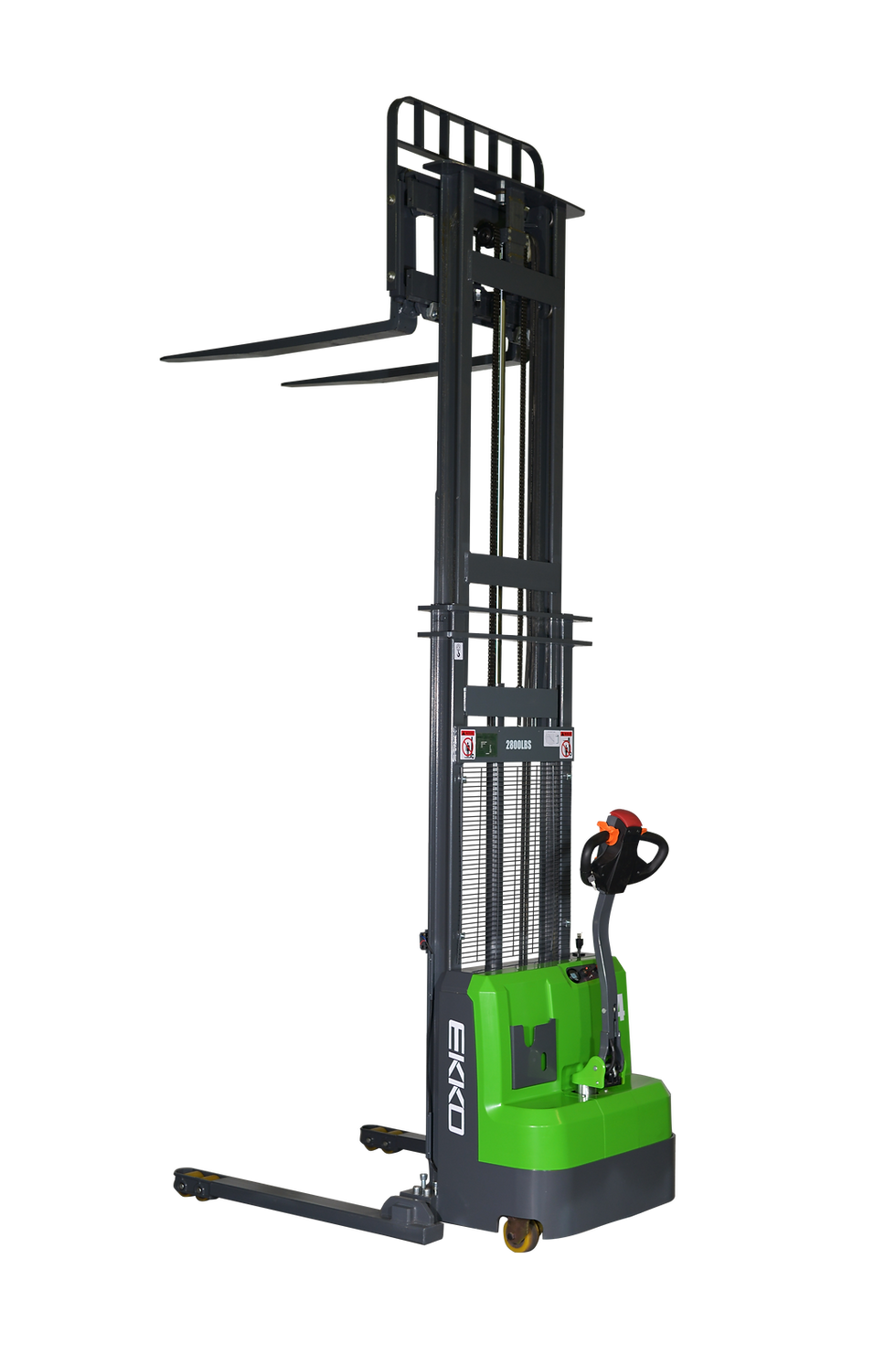 Ekko Straddle Stacker Lithium 98 in. Lift Height 3,000 lb. Capacity EB14C-98Li New