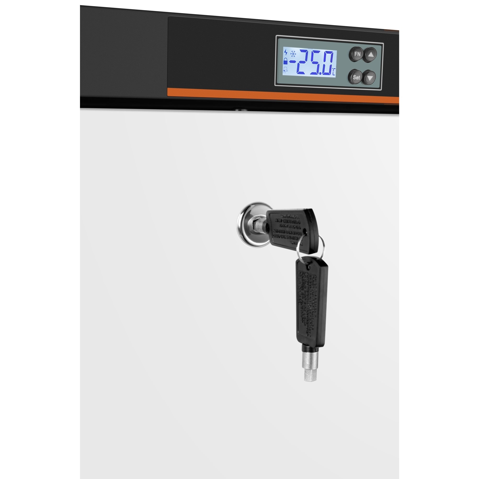 24 in. -25 C Undercounter Medical Freezer For Pharmacy / Laboratory With Dynamic Freeze, LED Display, Multi-Level Emergency Alarms, and Precise Temperature Control, 3.7 Cu. Ft.