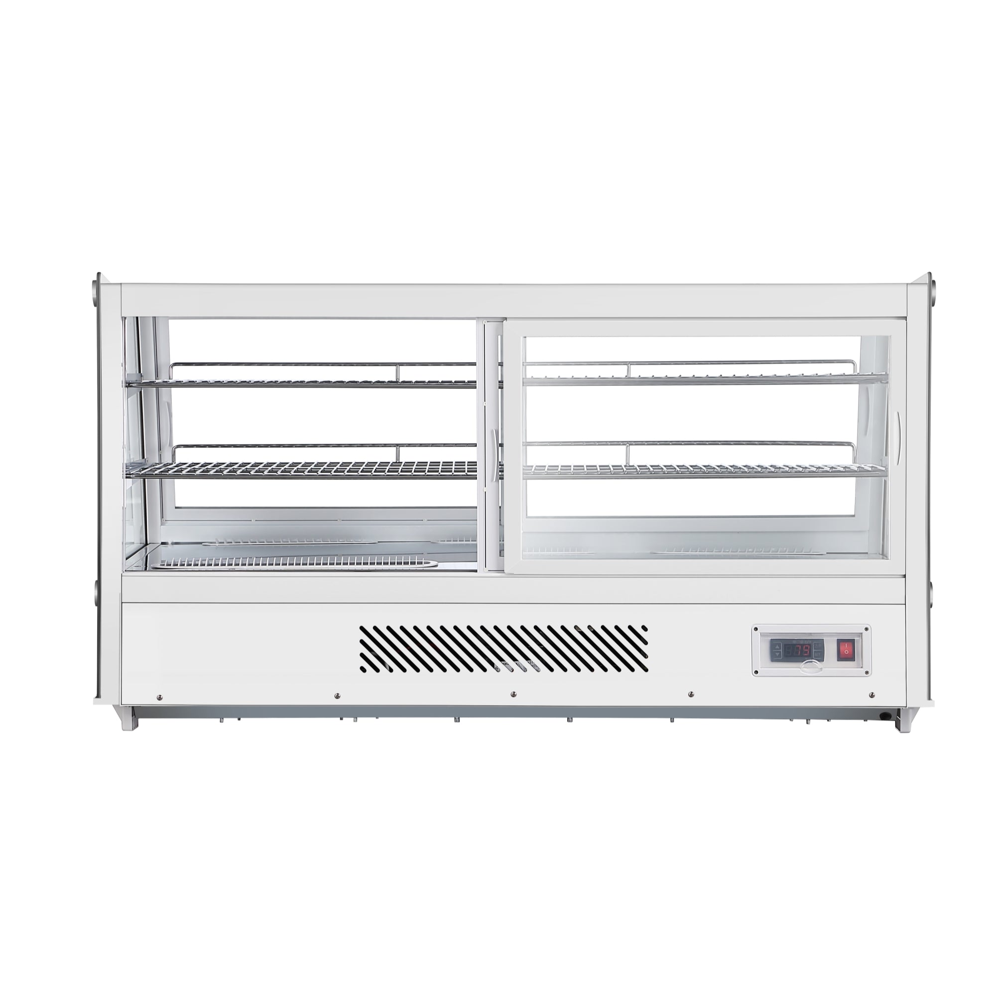 48 in. Self-Service Countertop Display Refrigerator in White