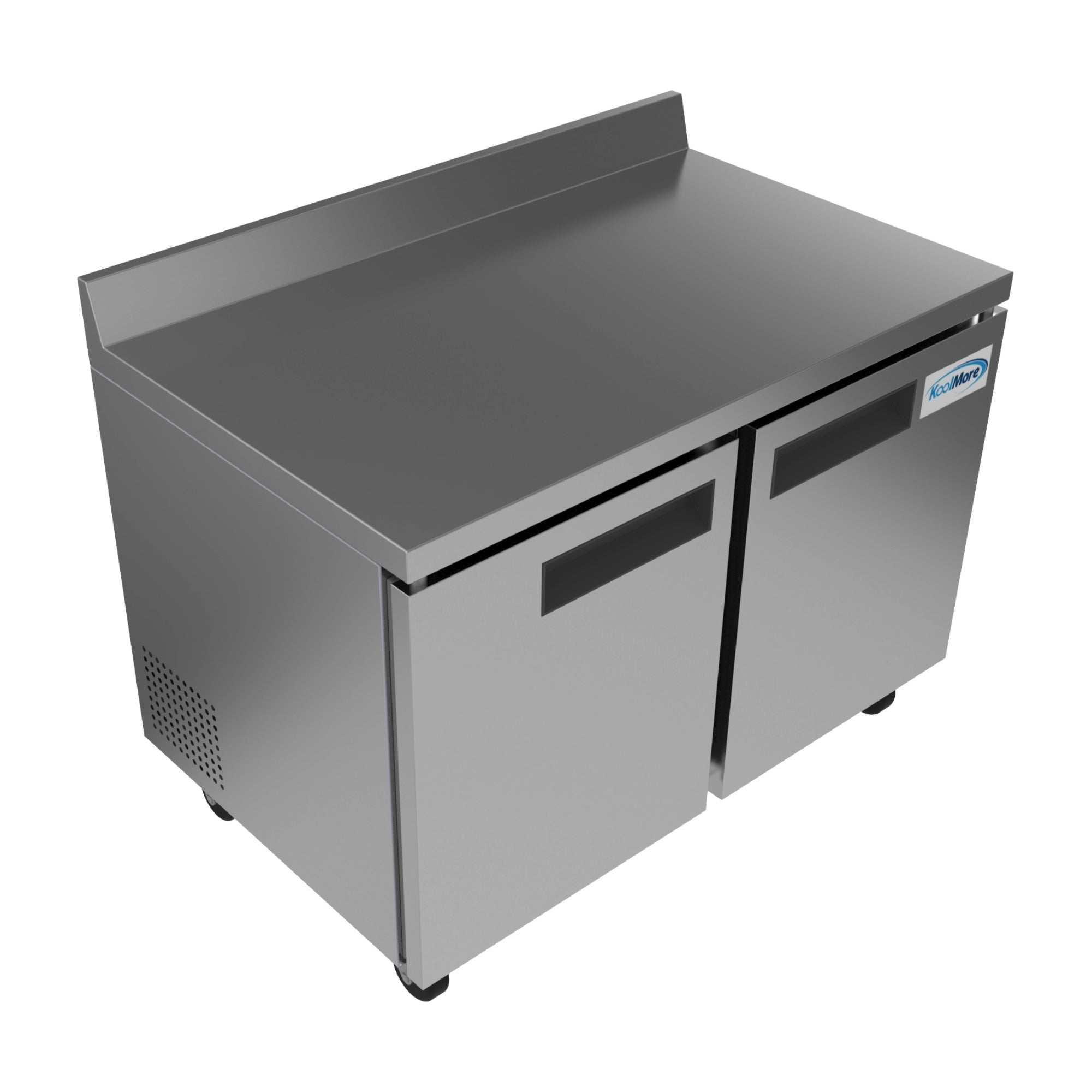 48 in. Two-Door Worktop Refrigerator With 3.5 in. Backsplash - 12 Cu Ft.