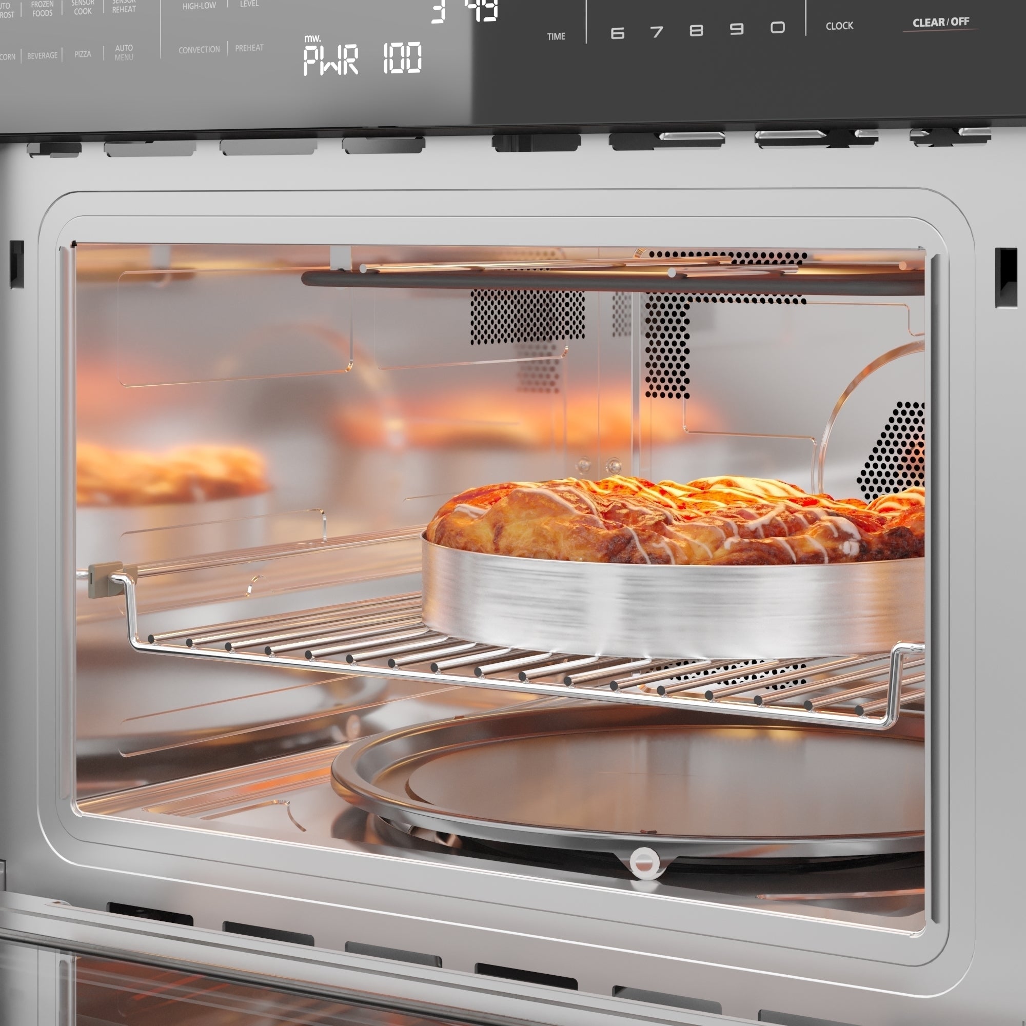24 in. Stainless Steel Convection Oven with Microwave