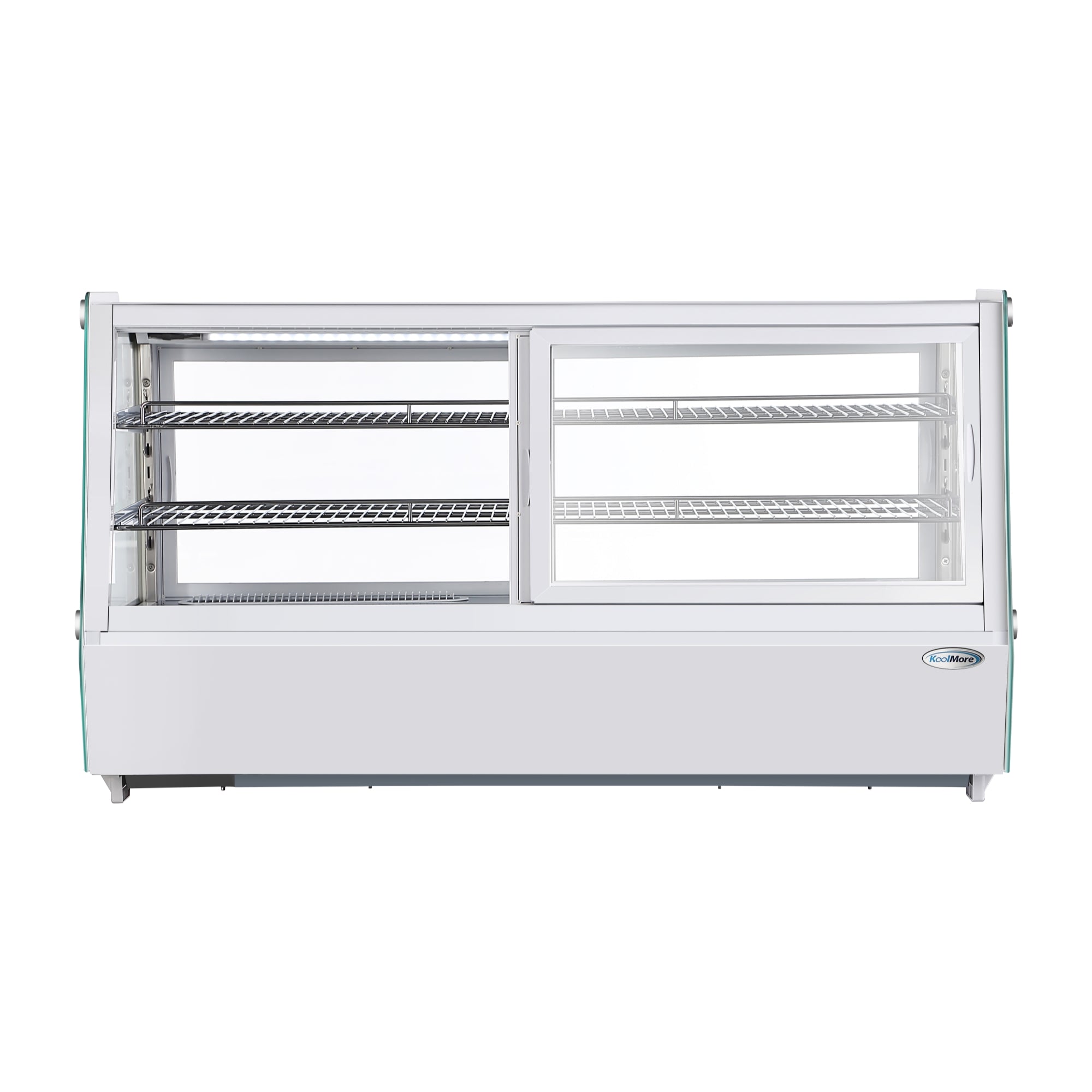 48 in. Self-Service Countertop Display Refrigerator in White