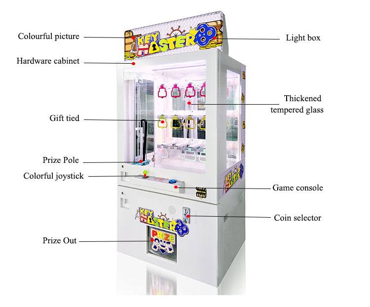 🎮 Key Master 15 Hole Grid Arcade Game Machine - Unlock the Fun! 🎁
