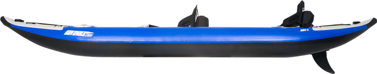 Sea Eagle 380X Explorer Inflatable Kayak Deluxe Package Blue Gray New