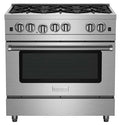 BLUESTAR  36" Culinary Series (RCS) Open Burner Range - (6) Burners - Standard RAL (RCS36SBV2LC)