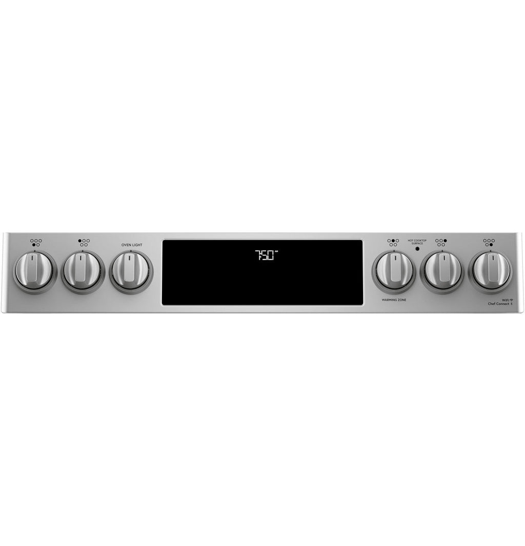 CAFÉ™ 30" Smart Slide-In, Front-Control, Radiant and Convection Double-Oven Range