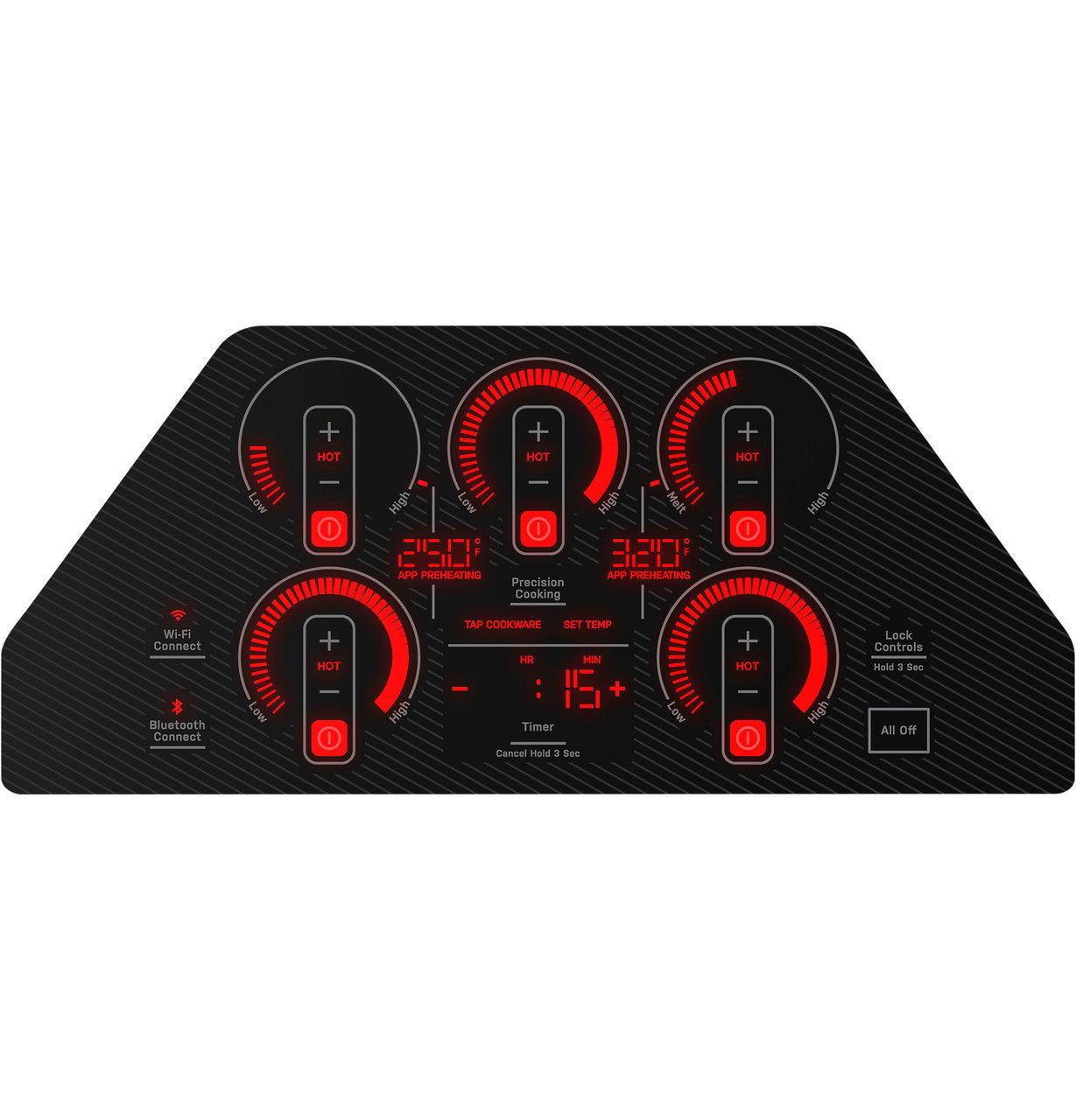 GE Profile™ ENERGY STAR® 36" Built-In Touch Control Induction Cooktop