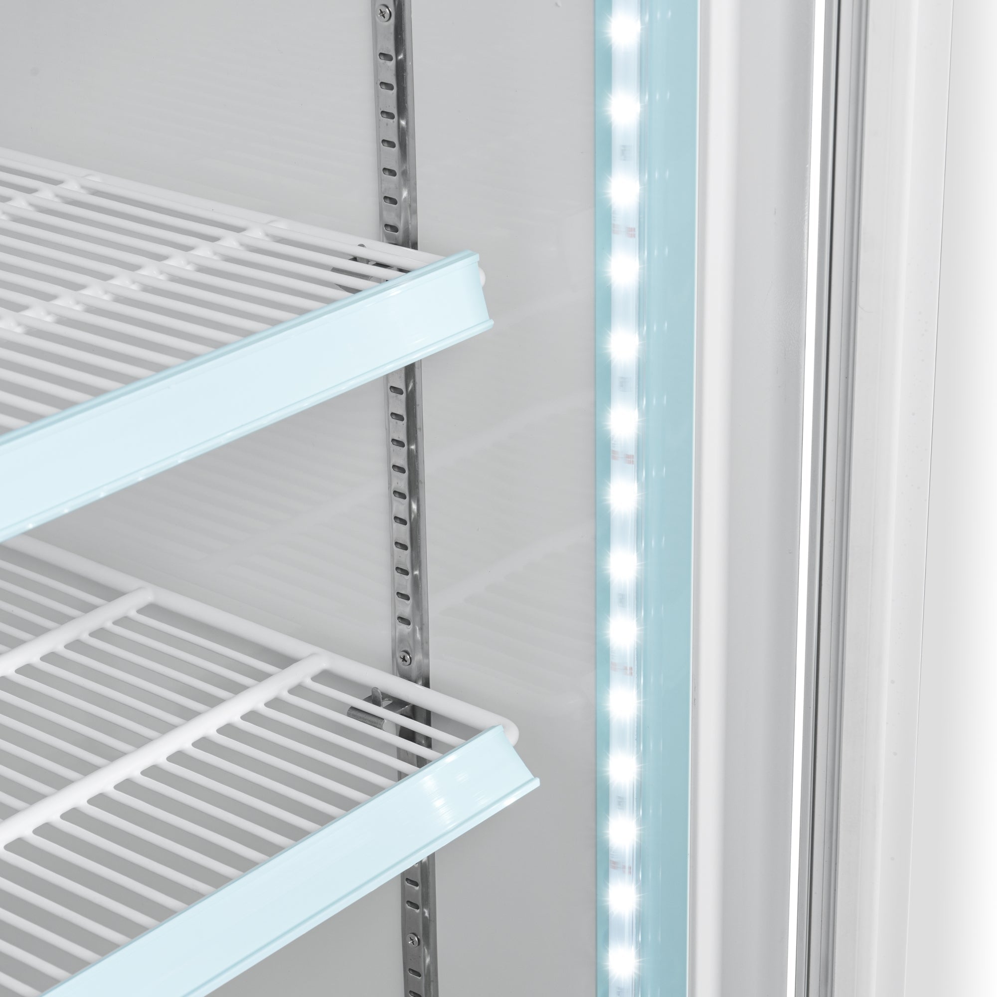 31 in. 1-Door Commercial Display Merchandiser Freezer 23 cu. ft. in White