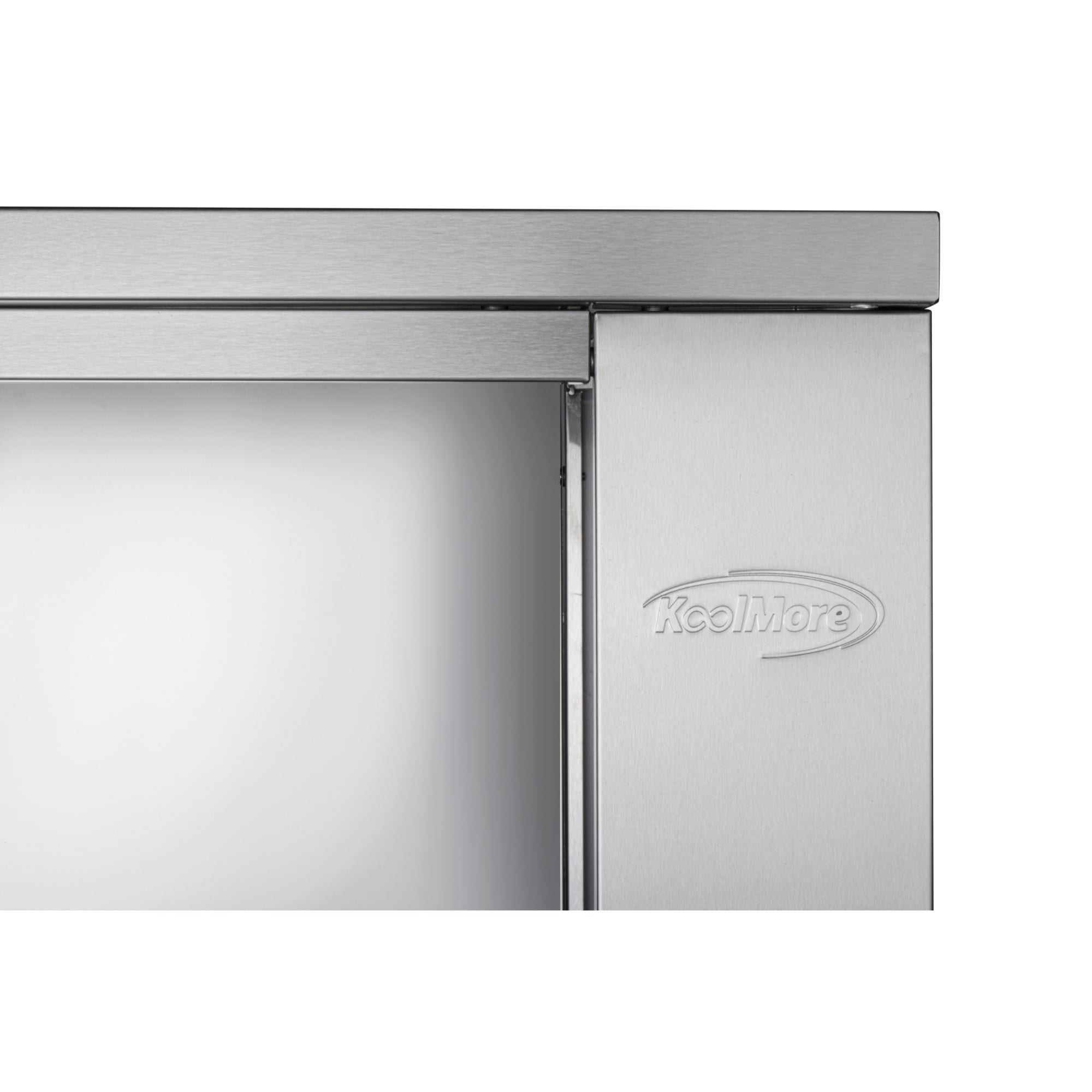 35 in. Outdoor Cabinet Kitchen for Refrigerator in Stainless-Steel (KM-OKS-UCRCAB)