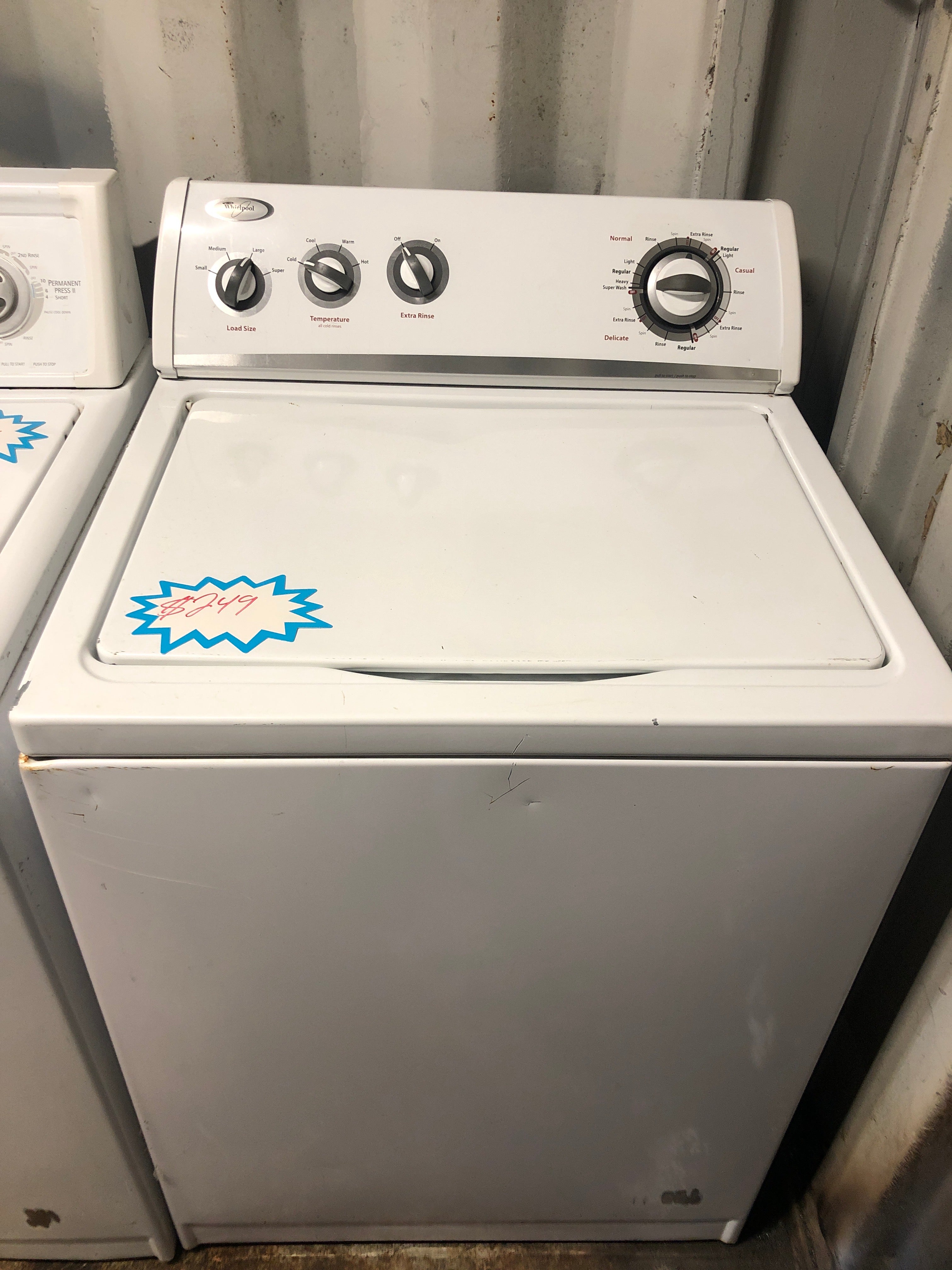 Whirlpool Top Load Washer