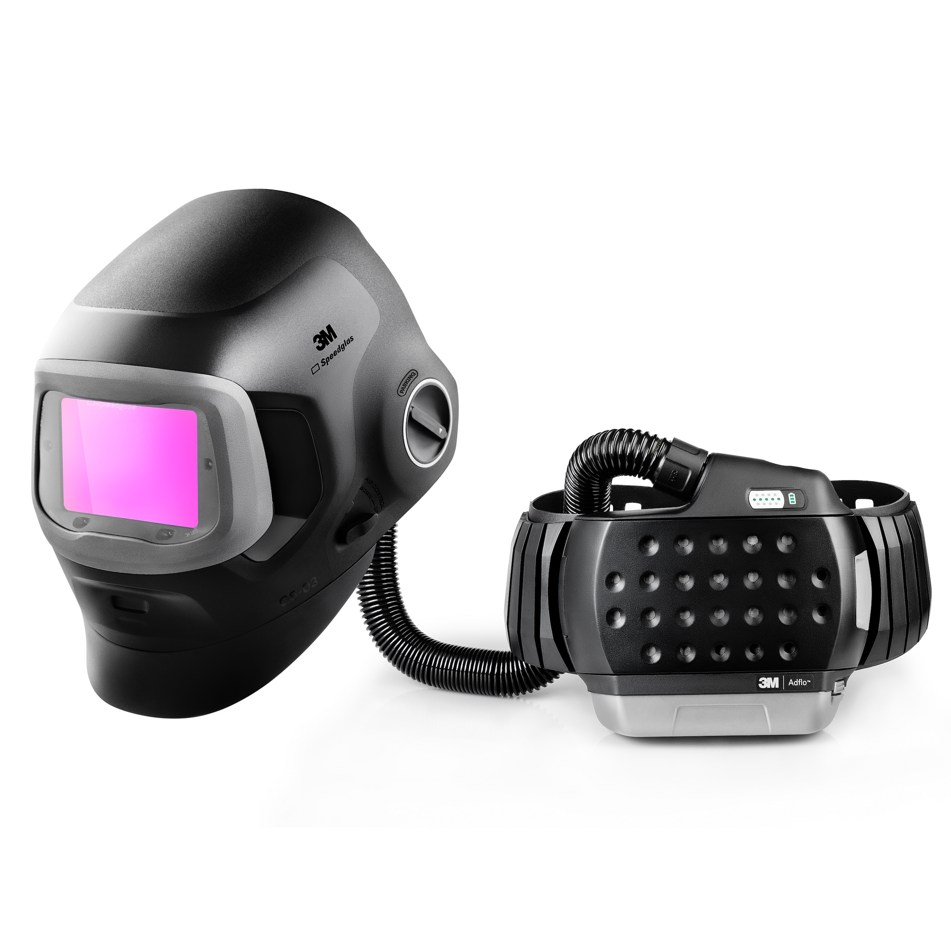 3M Speedglas Adflo PAPR with G5-03 Pro Welding Helmet -  45-1101-30VC