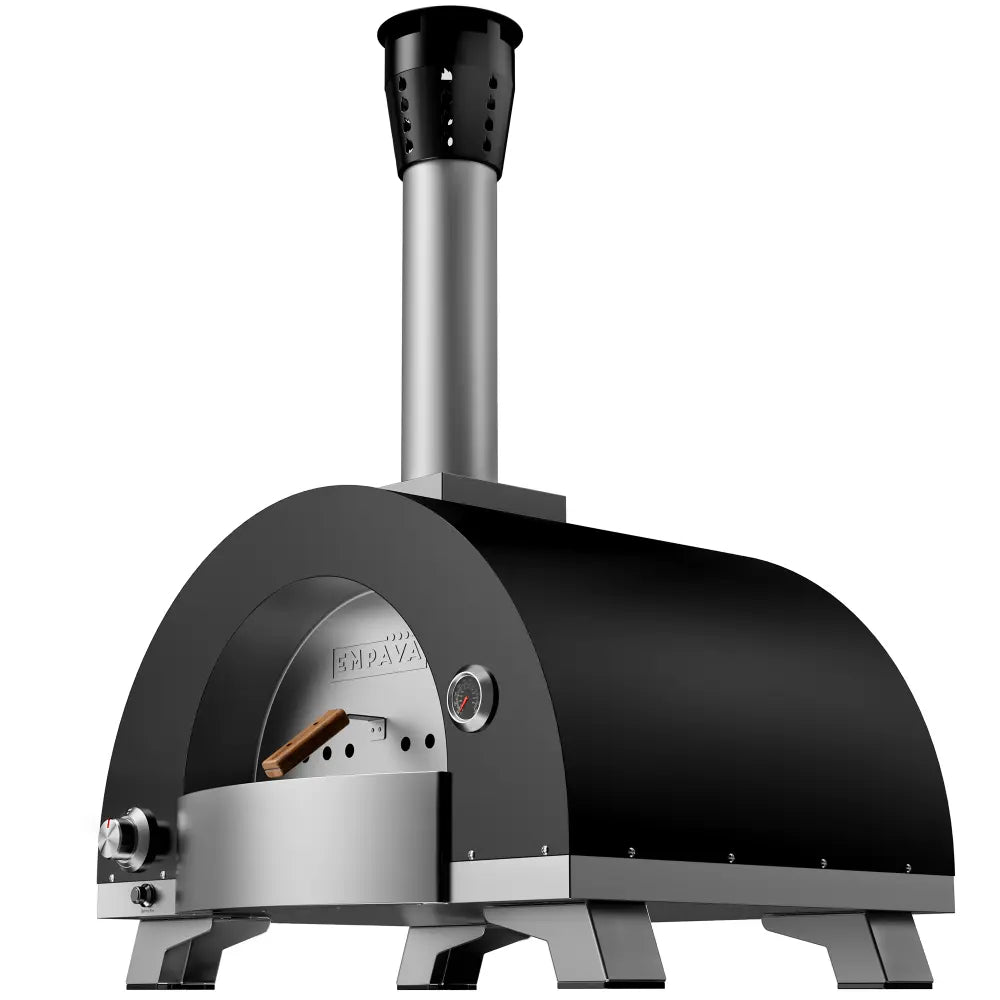 Empava Pizza Oven 40 in. Outdoor Dual Fuel Wood and Gas with Chimney New