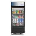 6 cu. ft. One Glass Door Commercial Display Merchandiser Refrigerator