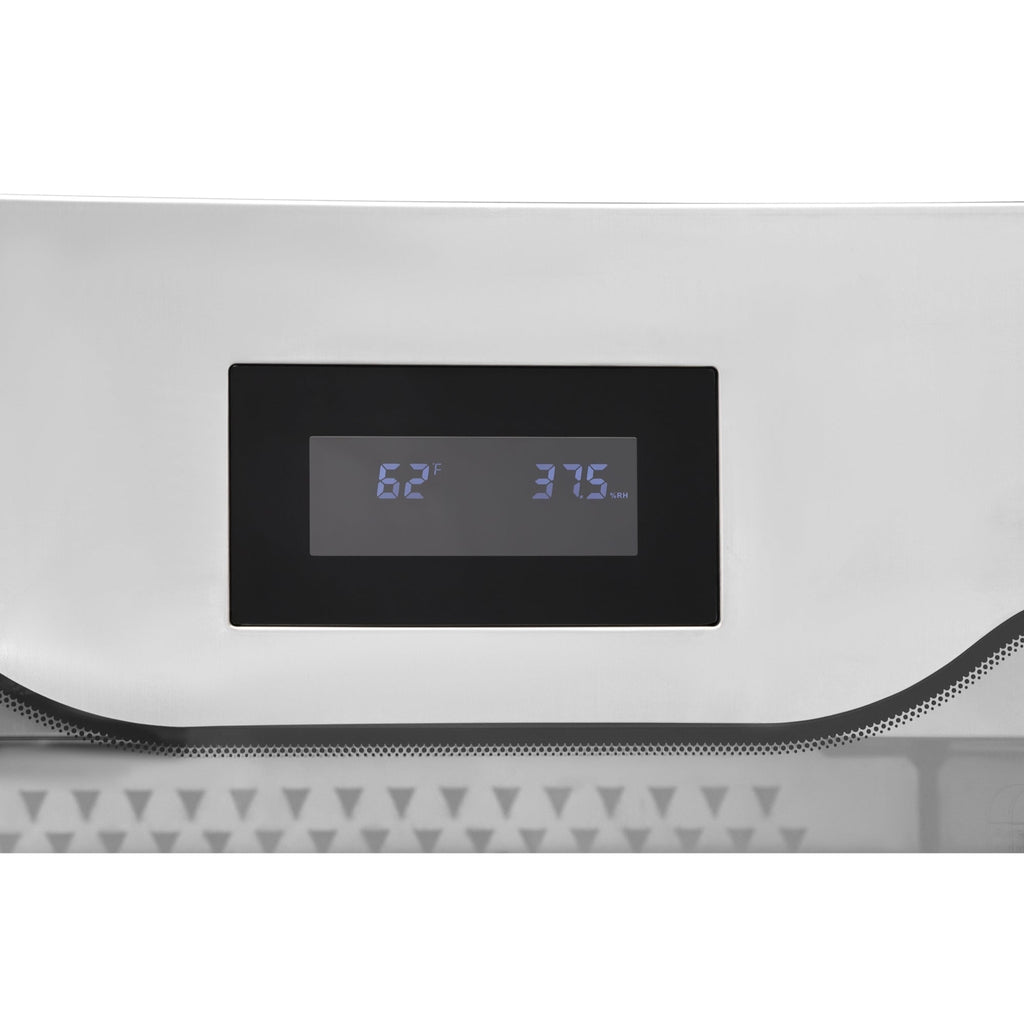 27.5 in. Commercial Dry Ager Refrigerator for Meat Featuring Hanging Rack with Hooks, Charcoal Filter, and Antimicrobial Lining, 17 Cu. Ft.