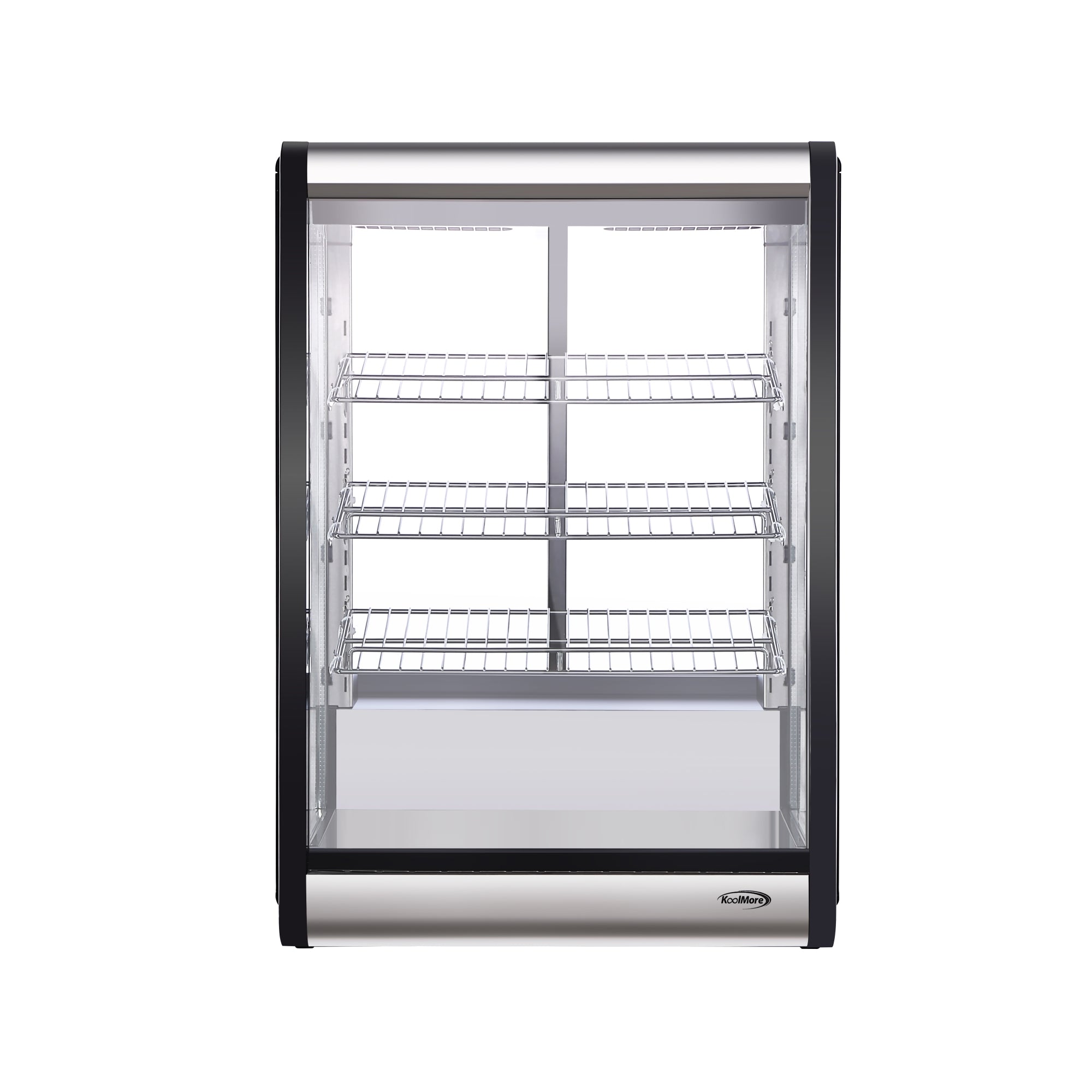 24 in. 4 Tier Commercial Countertop Bakery Display Refrigerator