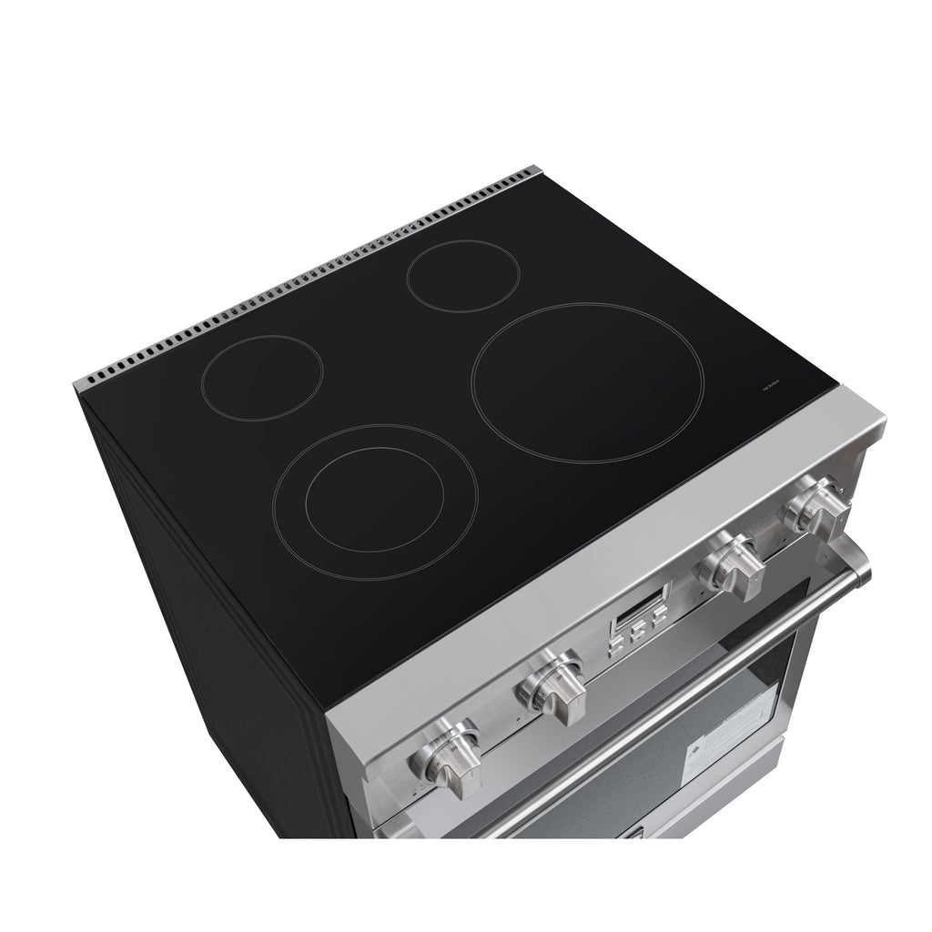 30 in. Professional Electric Range with 14900W of Power, 240V in Stainless-Steel