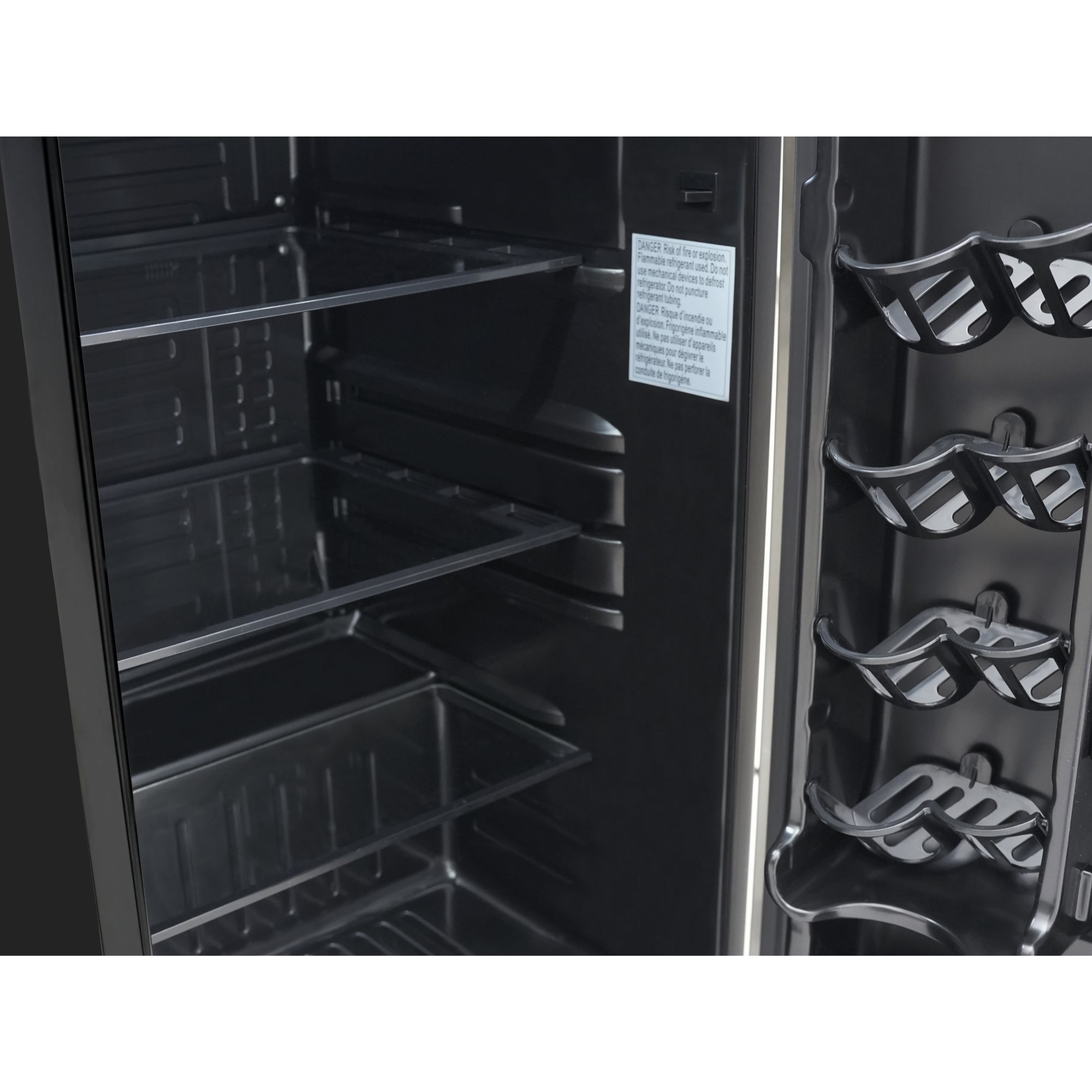 21 in. Outdoor Refrigerator with IPX 4 Rating and Glass Shelves 4.4 Cu. ft. in Stainless-Steel
