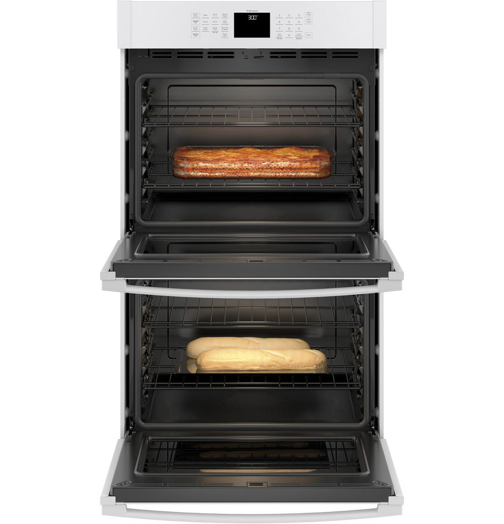 GE® 30" Smart Built-In Self-Clean Double Wall Oven