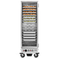 33 in. Commercial Non-Insulated Heated Holding/Proofing Cabinet with Glass Door and Wire Racks in Silver