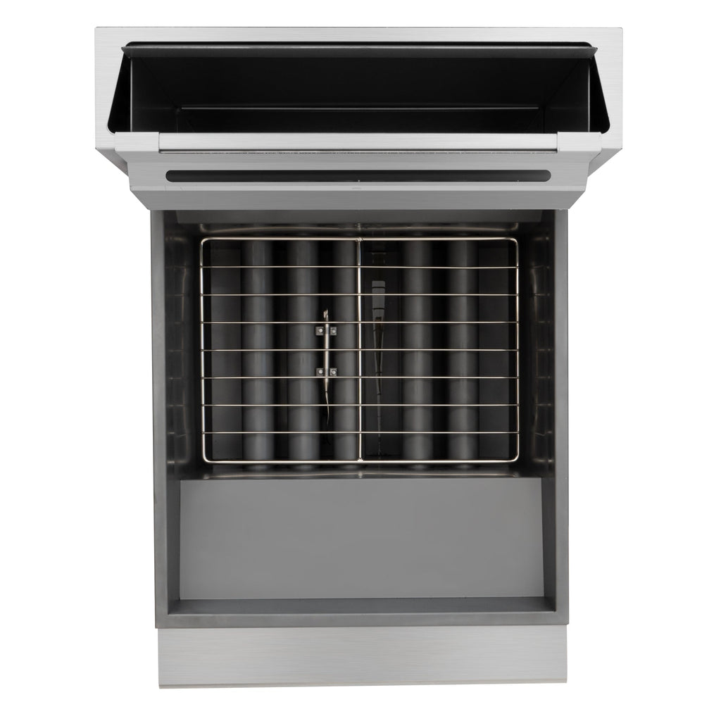 75 lb. Floor Standing Liquid Propane Commercial Fryer with 150,000 BTU in Stainless-Steel, ETL Listed