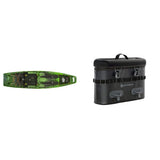 Perception Kayaks Outlaw 11.5 Moss Camo Sit on Top Fishing Kayak + Saddle Bag Tackle Storage System