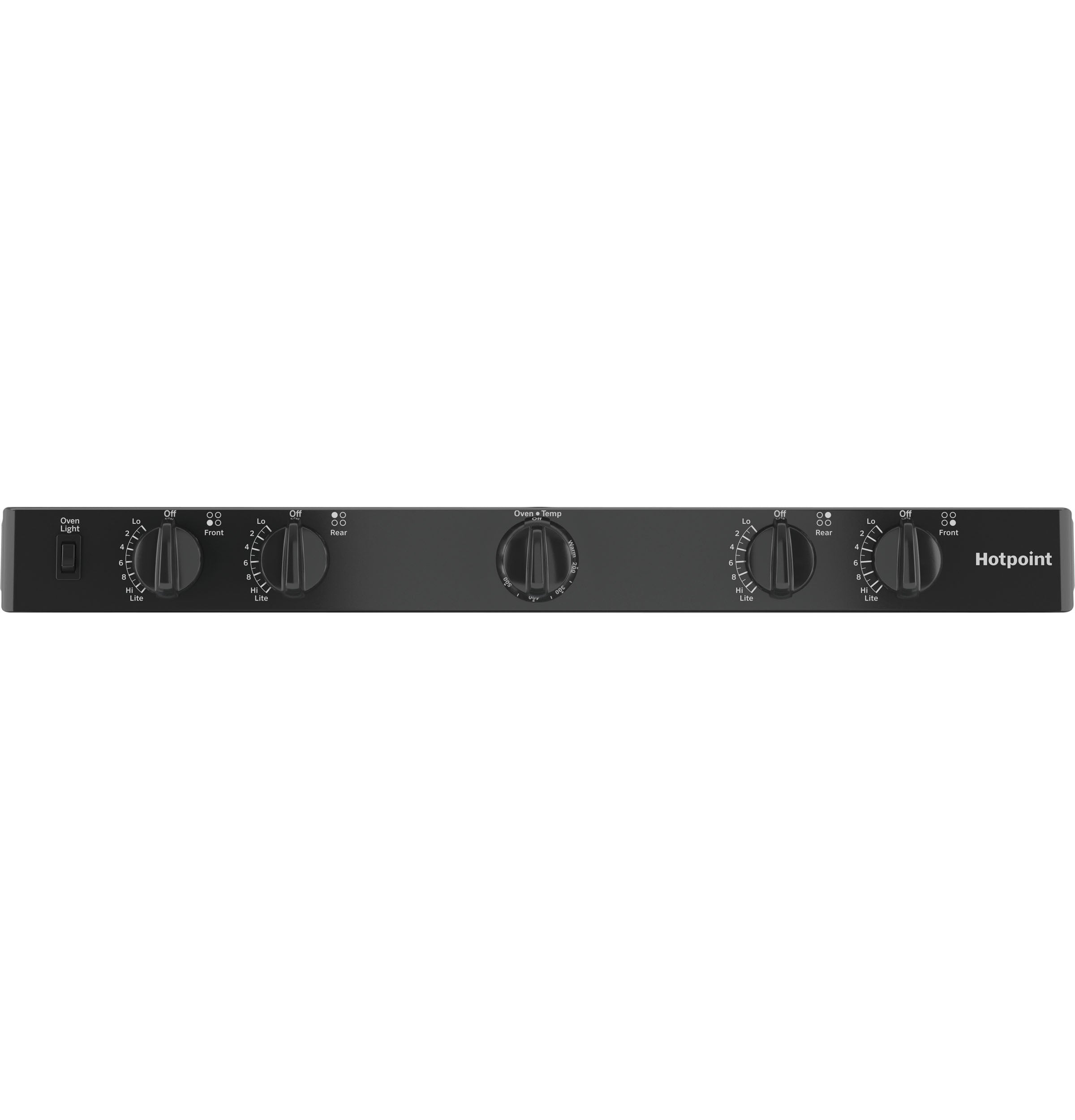 Hotpoint® 30" Free-Standing Front Control Gas Range