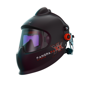 Panoramaxx Pure Air Hybrid: Fresh Air Laser-Welding PAPR Helmet - 4441.881-US