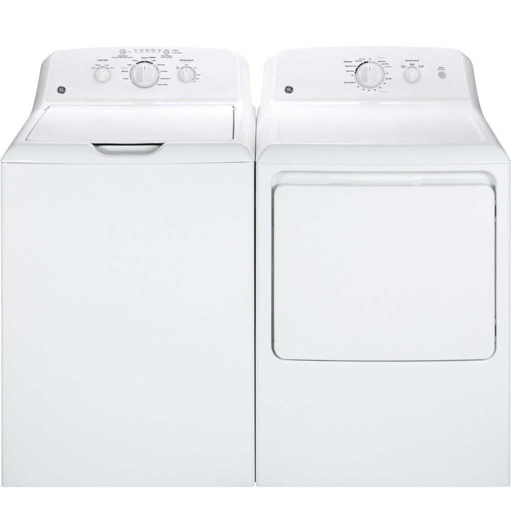 GE 6.2 cu. ft. Capacity Electric Dryer with Up To 120 ft. Venting and Shallow Depth