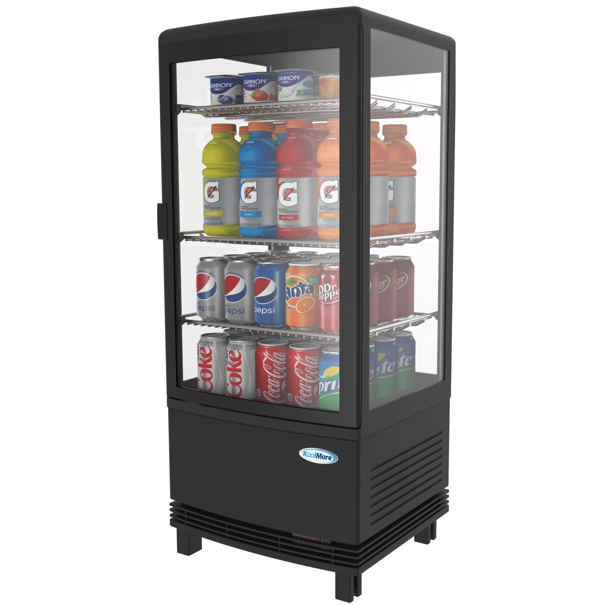 17 in. Black Countertop Display Refrigerator - 3 Cu Ft.